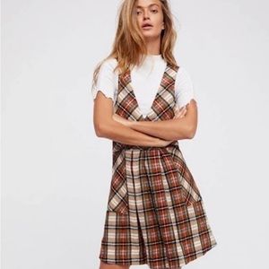 Free people - killing time tartan dress